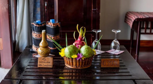 Двухместный номер Standard с видом на горы Mai Chau Lodge