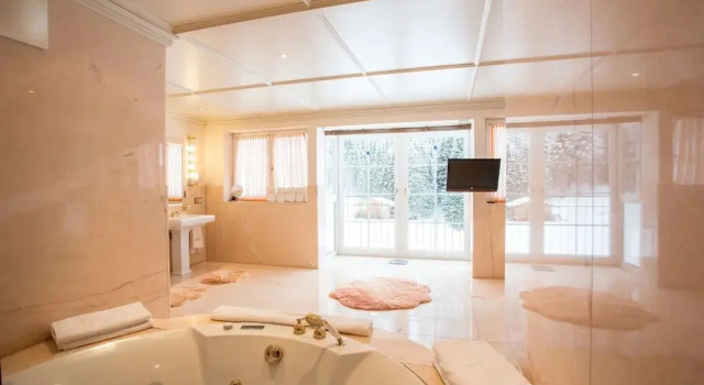 Семейный номер Standard Пентхаус c 1 комнатой с видом на бассейн Wellnesshotel ...liebes Rot-Flüh