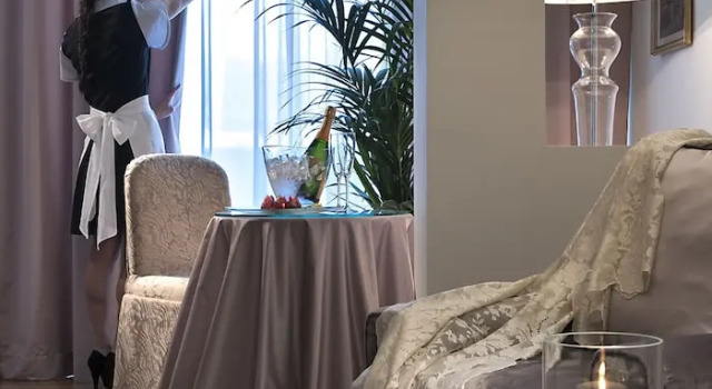 Двухместный номер Superior с балконом и с видом на сад Hotel Terme Neroniane