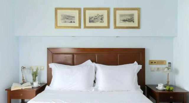 Двухместный номер Standard с частичным видом на море Aneroussa Beach Hotel