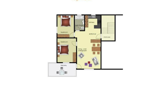 Апартаменты Apartment Aare 3.5 by Griwarent Ag
