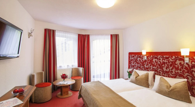 Двухместный номер Comfort Hotel Garni Chasa Sulai