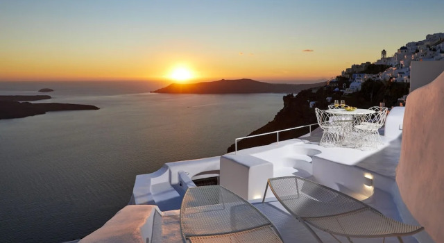 Вилла Luxury с 2 комнатами с балконом и с видом на море Gitsa Cliff Luxury Villa