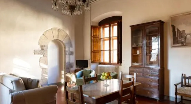 Апартаменты Deluxe с видом на сад Castello Vicchiomaggio