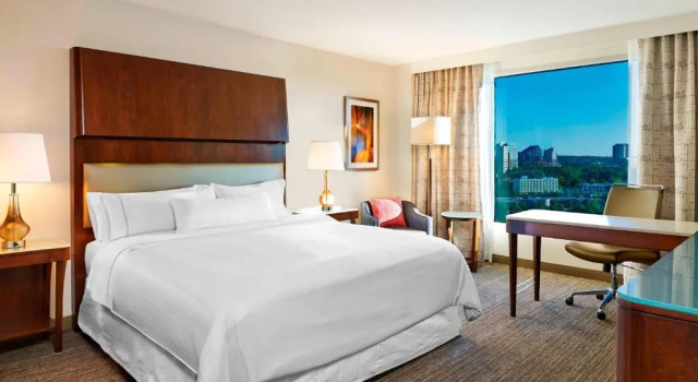 Двухместный клубный номер Standard The Westin Atlanta Perimeter North