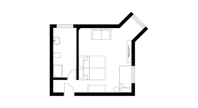 Номер Standard с 4 комнатами Villa Fantasia Budget Boutique Hotel