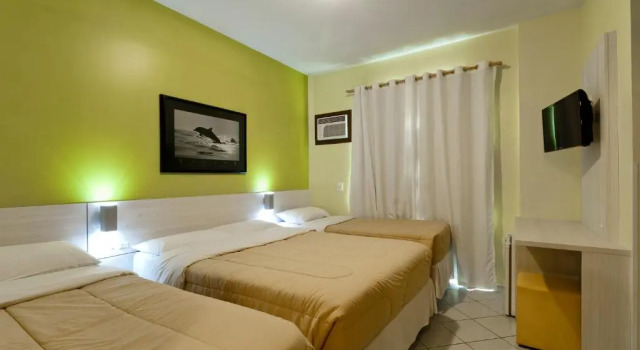 Четырёхместный номер Standard Pousada Villa Atlântica