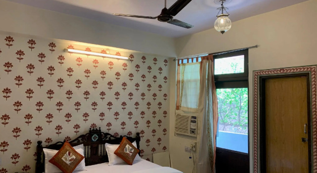 Двухместный номер Deluxe с балконом и с красивым видом из окна Vinayak Guest House