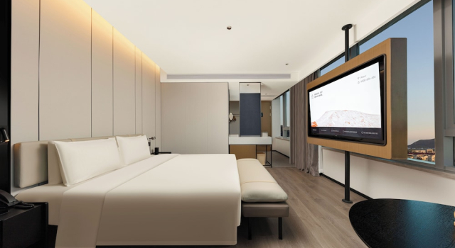 Двухместный номер Premier Atour Hotel Wuxi Nianhuawan Mashan Taihu Li Neighbourhood Center
