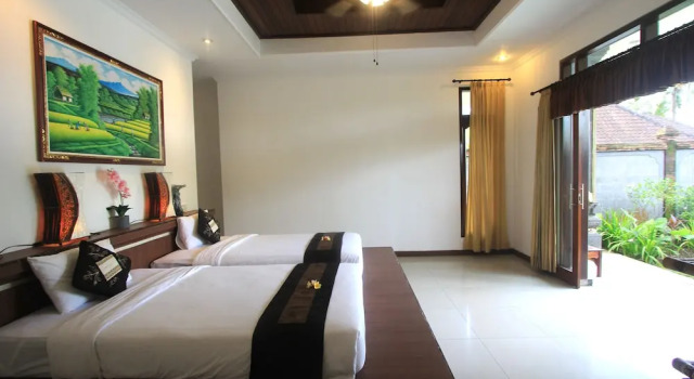 Номер Deluxe с балконом SUARA SIDHI Villa Ubud Bali