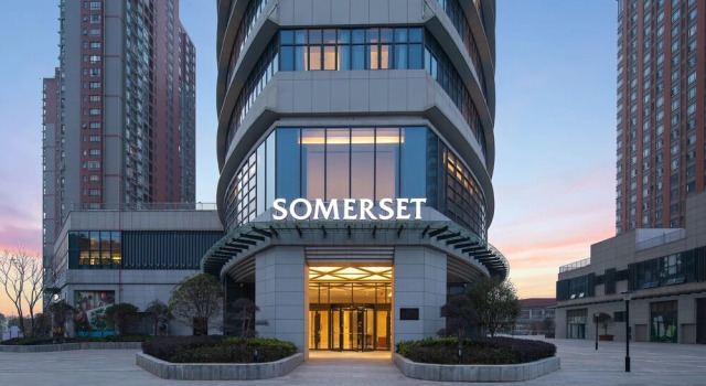 Somerset Zhuankou Wuhan, Rezerwuj Hotel Hotele w Dunkou z parkingiem, Parking