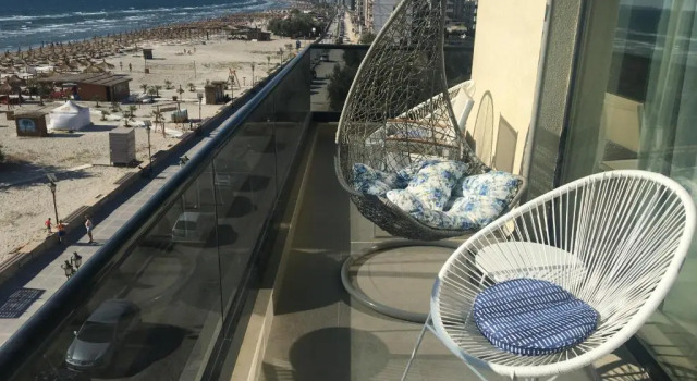 Апартаменты Panoramis 417 apartament pe plaja cu vedere frontala la mare