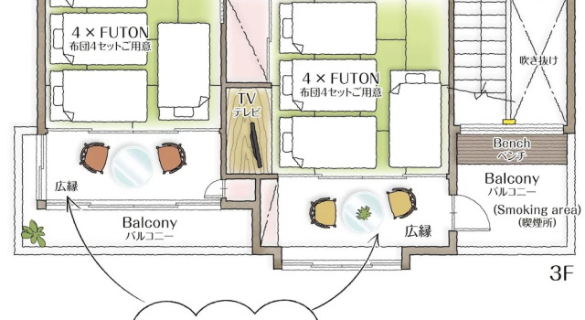 Коттедж Villa Liberte Hakone Gora