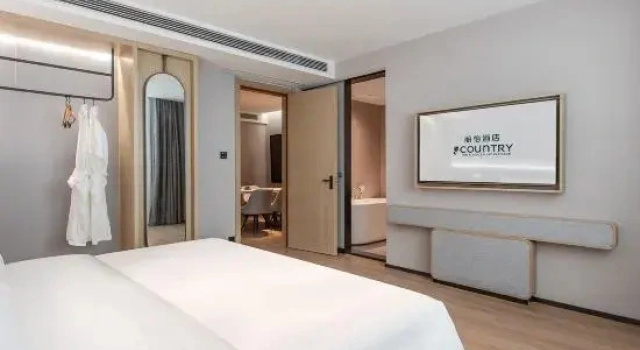 Двухместный люкс Business c 1 комнатой Country Inn & Suites by Radisson，Dongguan Wanjiang Shimei Tea Market Hotel