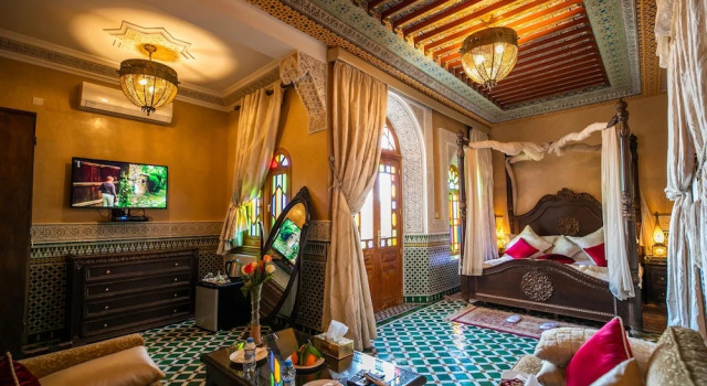 Двухместный люкс Premium с видом на город Palais Houyam