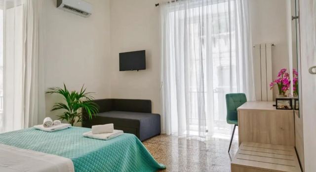 Standard- tredobbelt værelse med altan Sicilian Rooms Palermo