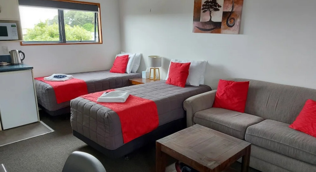Четырёхместный семейный номер Standard Bayside Motel Whitianga