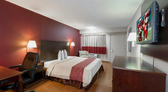 Двухместный номер Deluxe Red Roof Inn Jackson Downtown - Fairgrounds
