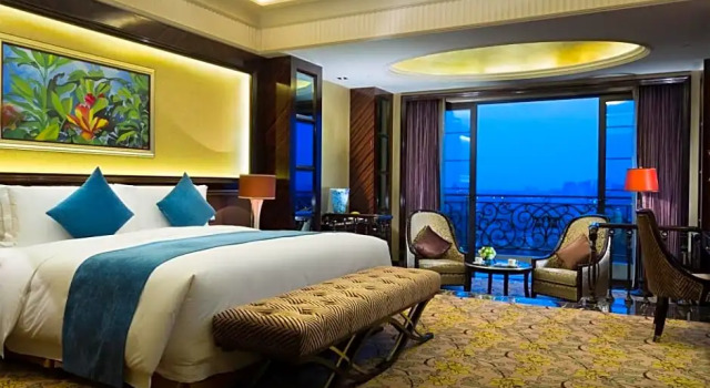Двухместный номер Deluxe Howard Johnson Agile Plaza Chengdu