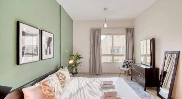 Chic Ensuite Flat - 10min From Palm Jumeirah