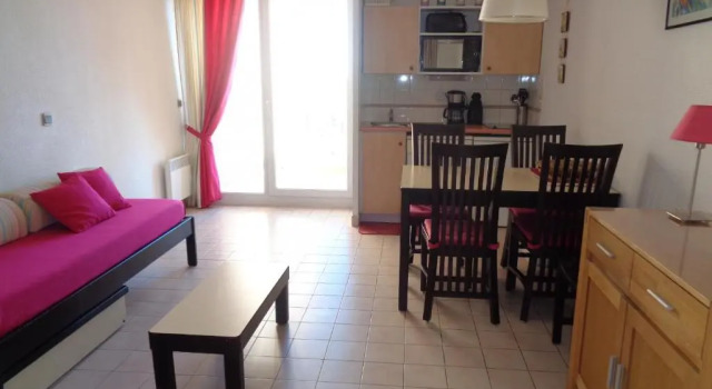 Studio 4 Pers, Pkg, 1Ere Ligne Mer, Piscine, Tennis