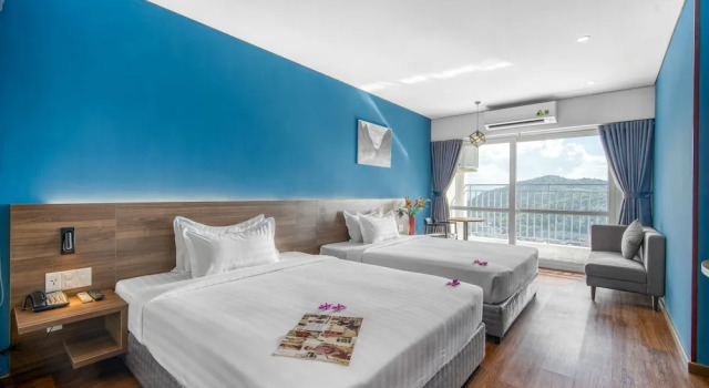 Номер Deluxe с видом на горы Sea Home Nha Trang