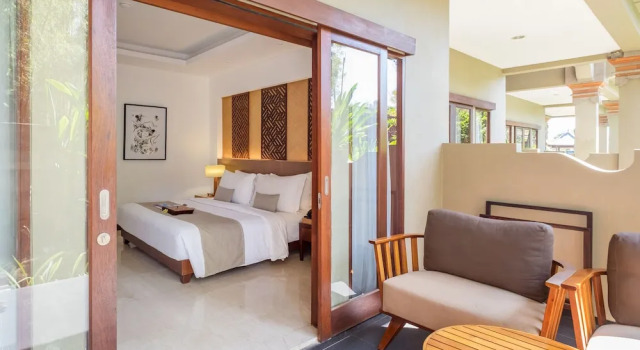 Двухместный номер Classic Deluxe с видом на сад Bali Niksoma Boutique Beach Resort