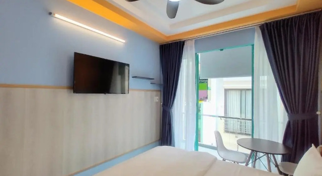 Студия с балконом Cozrum Homes Delightful Corner