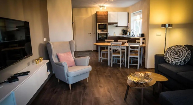 Апартаменты с 2 комнатами с видом на сад Breidamyri Farm Apartments