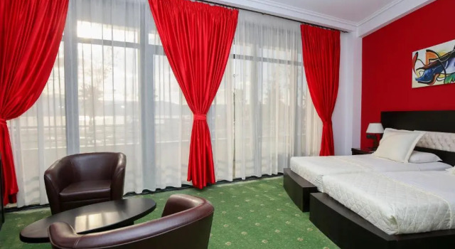Двухместный номер Standard с балконом и с видом на море Hotel Brooklyn Vlore