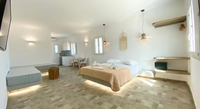 Люкс с видом на бассейн Alexandros Mykonos