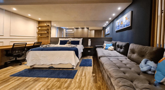 Loft Lindo com Ar Condic, WIFI, Perto de Capivari