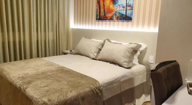Apto De Luxo A 250Mts Rua Coberta, 2 Suites, Mobiliado E Equipado (205)