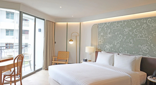 Двухместный номер Superior с балконом The Quarter Chaophraya by UHG - Riverfront Hotel, Walk to ICONSIAM
