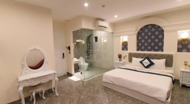 Sun Beach Hotel, Забронировать Отель Отели Вунгтау с парковкой, рядом с Статуя Иисуса Христа, Парковка