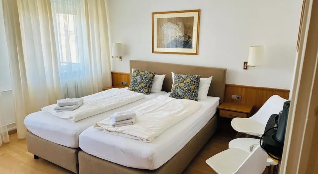 Двухместный номер Classic с балконом и с видом на внутренний двор Hotel Hofmann Zur Mühle