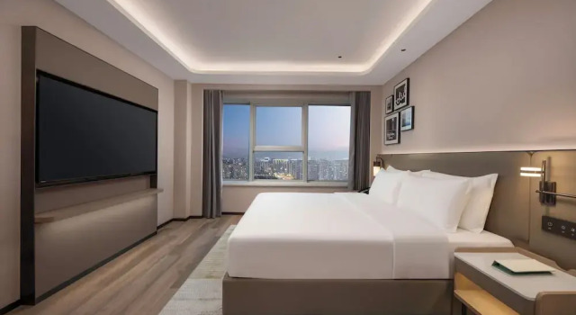 Двухместный номер Premium с видом на город Holiday Inn Yiwu Center by IHG