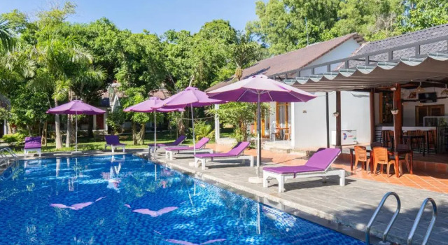 Трёхместный номер Standard с видом на сад Nhat Lan Resort