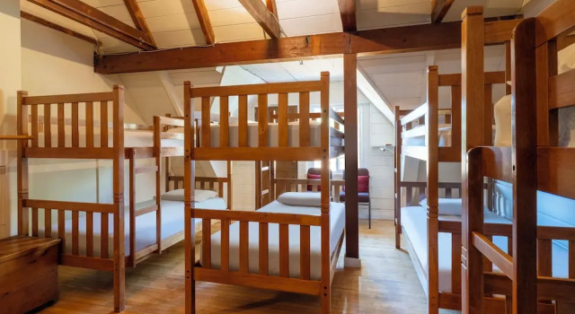 Кровать в общем номере (мужской номер) Clair Tappaan Lodge