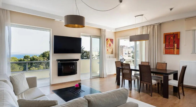Апартаменты Athenian Riviera Sea View Penthouse