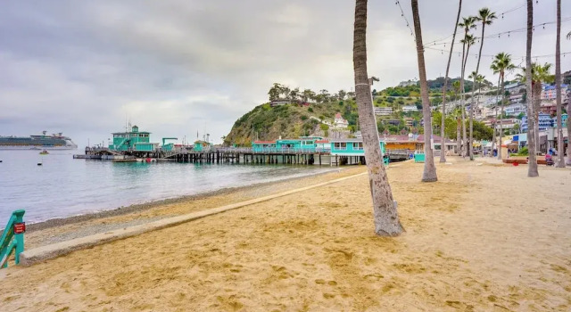 Коттедж c 1 комнатой с балконом Tropical Island Escape w/ Deck, Walk to Avalon Bay