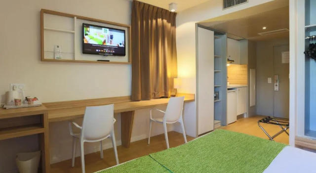Двухместный room Appart hôtel Q7 Lodge Lyon 7