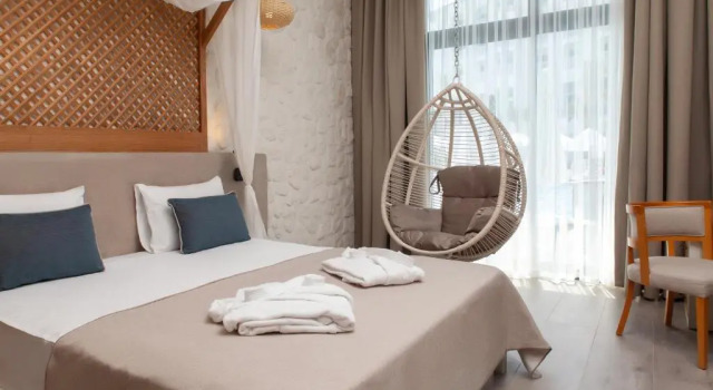 Двухместный номер Standard с видом на бассейн Side Royal Style Hotel