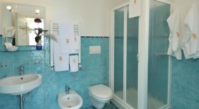 Двухместный номер Standard с балконом и с видом на море Villa Maria Luigia