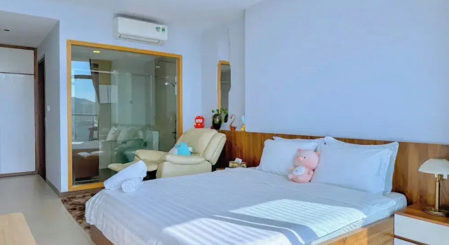 Апартаменты c 1 комнатой с видом на город MOC AN COLLECTION - CSJ Beachfront Apartments Vung Tau