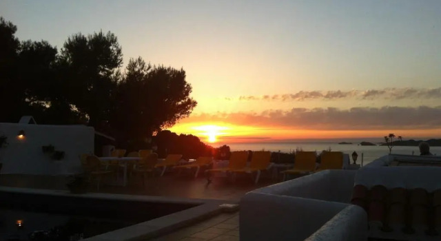 Hostal Cala Moli, Book Hostel Hotels in Ibiza with a Pool, Swimming Pool