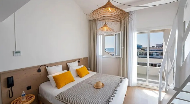 Семейный номер Standard с видом на море Hôtel L Estelle en Camargue