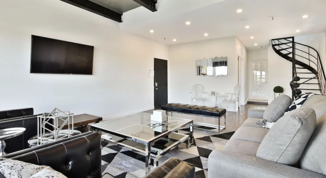 Номер Standard Пентхаус с 2 комнатами с видом на парк Les Lofts du Mont Royal