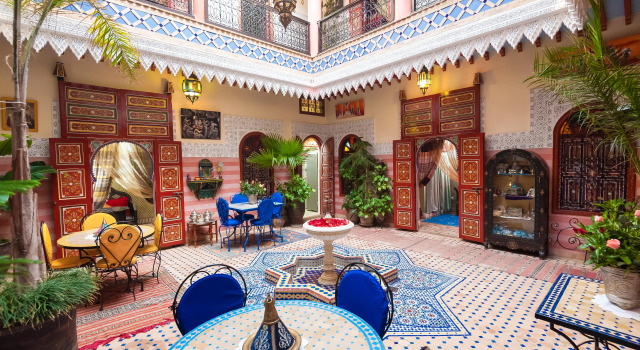 Riad Bleu Du Sud, Забронировать Отель Отели Марракеш-Тенсифт-Эль-Хауз с завтраком, Завтраки