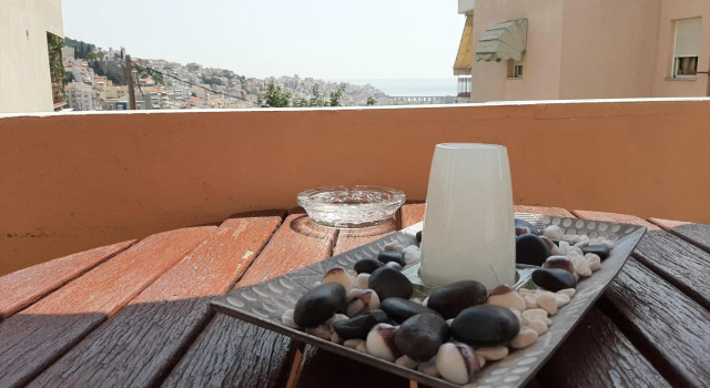 Apartment with Balcony City & Sea View+Parking, Rezervați Apartament Kavala 